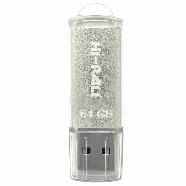 Флешка USB 64GB Hi-Rali Rocket пластиковый корпус для хранения данных USB 2.0 цвет Стальной - Фото 1 Флешка USB 64GB Hi-Rali Rocket пластиковый корпус для хранения данных USB 2.0 цвет Стальной - изображение 1