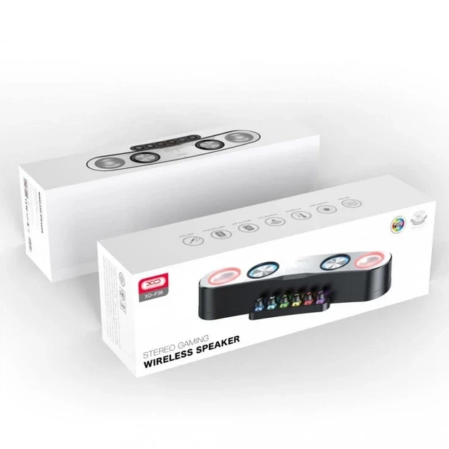 Колонка Bluetooth 10Вт USB FM-приймач акумулятор 2400mAh Чорний XO F36 - зображення 7