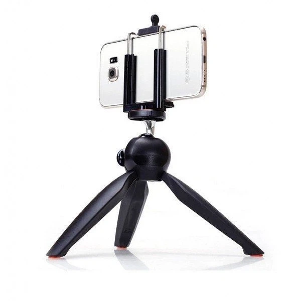 Штатив тренога YunTeng YT-228 черный для смартфонов и фотоаппаратов максимальная длина 14 см материал пластик - изображение 4