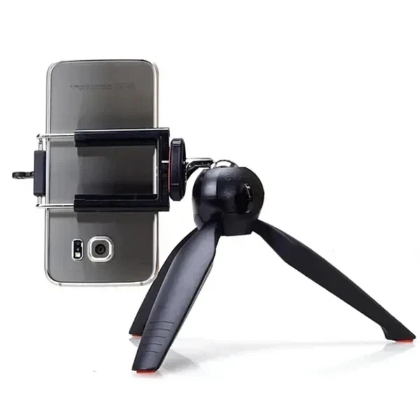 Штатив тренога YunTeng YT-228 черный для смартфонов и фотоаппаратов максимальная длина 14 см материал пластик - изображение 5