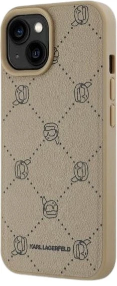 Панель Karl Lagerfeld Magsafe Karl Head для Apple iPhone 15 Beige (3666339252786) - зображення 2