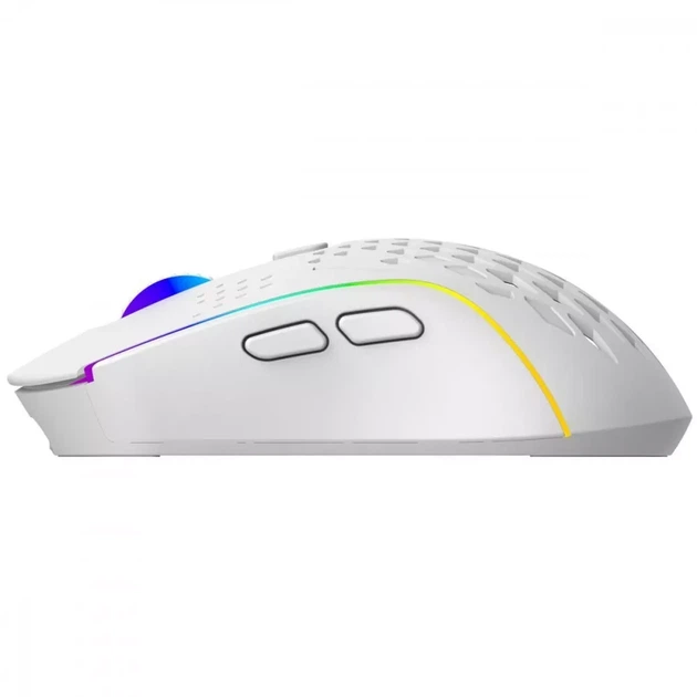 Беспроводная игровая мышь Proove Gaming Buzz 2.4G + USB белая - изображение 4