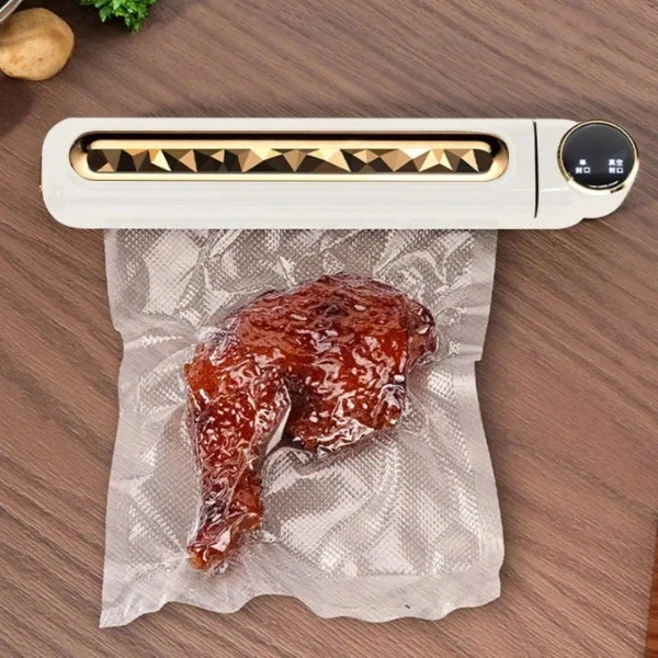 Вакуумный упаковщик с дисплеем Vacuum machine Capper Белый - изображение 2