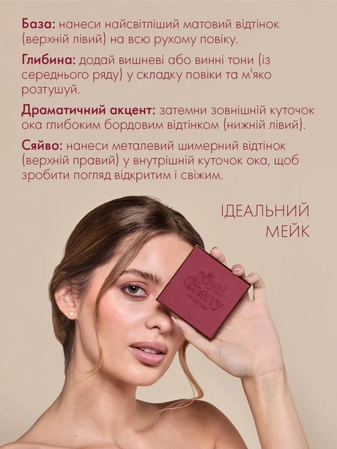 Тени для глаз Farmasi Royal Cherry 11 г - изображение 4