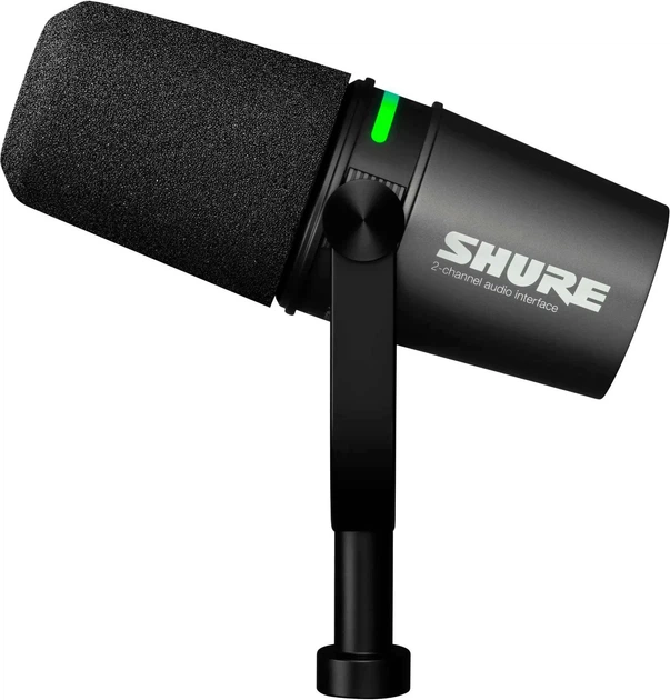 Мікрофон динамічний Shure MV7i з аудіоінтерфейсом (42406805407) - зображення 2