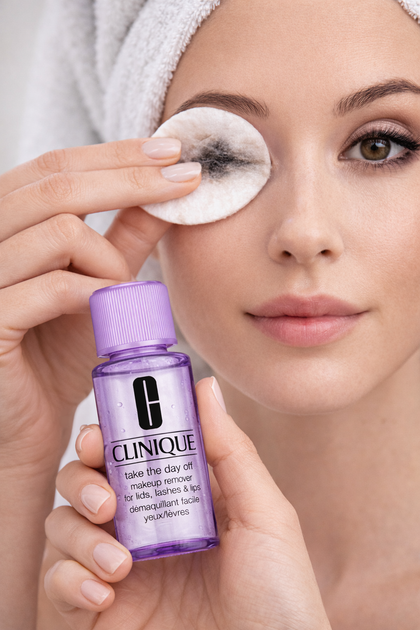Рідина для зняття макіяжу з очей і губ Clinique Take The Day Off Makeup Remover for Lids, Lashes & Lips 30 мл - зображення 2