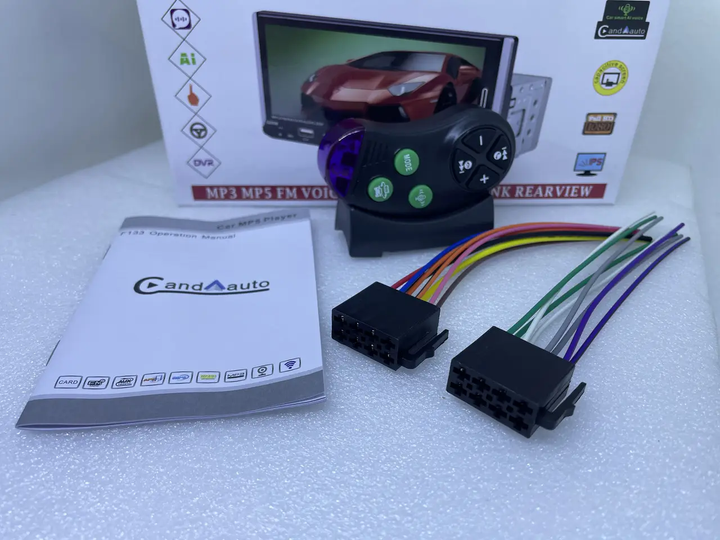Автомагнитола 6280-W с сенсорным экраном 6.9 1DIN Windows магнитола с Carplay - изображение 6