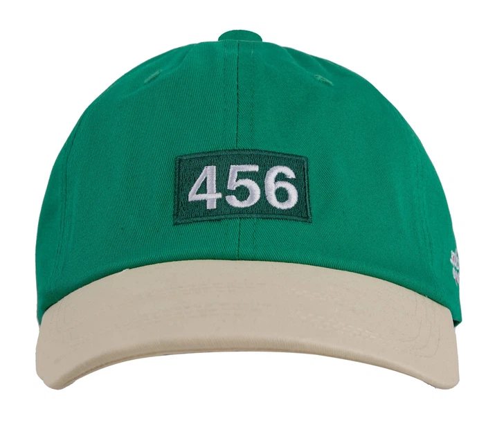 Czapka bejsbolówka Cinereplicas TV Series: Netflix Squid Game - Player 456 One Size Zielona (CR2646) - obraz 2