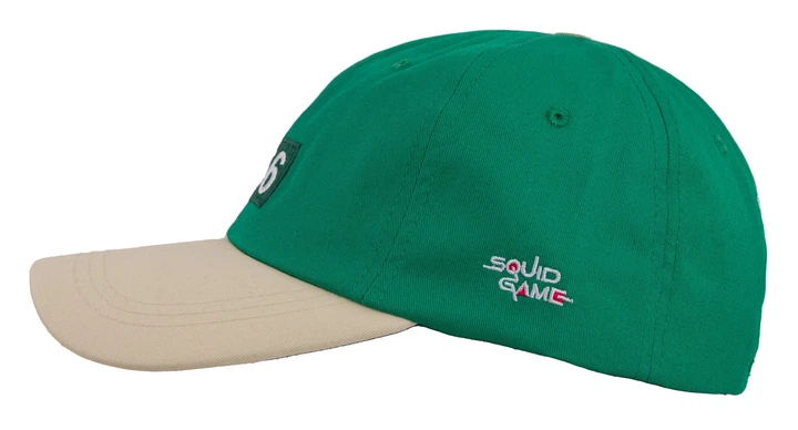 Czapka bejsbolówka Cinereplicas TV Series: Netflix Squid Game - Player 456 One Size Zielona (CR2646) - obraz 4