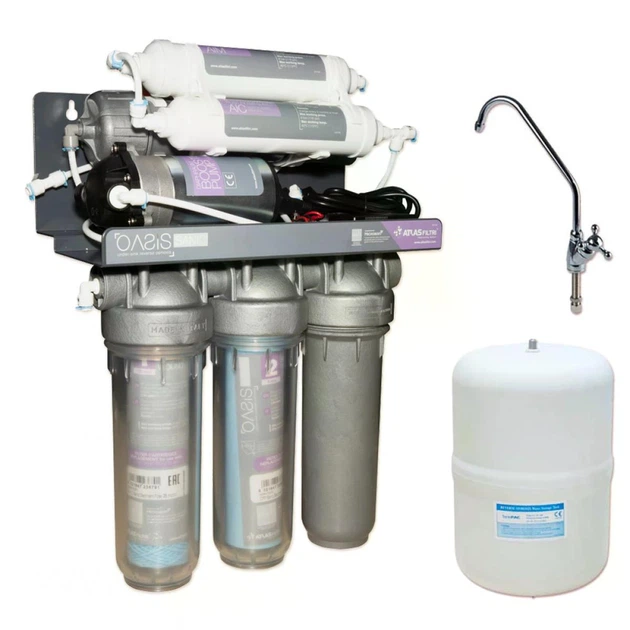 Система зворотного осмосу Atlas Filtri Srl OASIS DP SANIC PUMP (SA6075320) - зображення 2