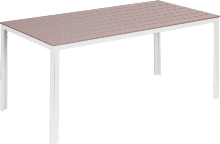 Стіл садовий Multigarden 156 x 78 см Бежево-білий - зображення 2