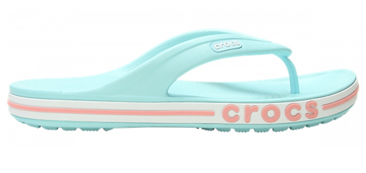 В'єтнамки Crocs Bayaband Flip Ice Blue / Melon - 38р. (Стопа 24.1-24.8см) - Фото 1 В'єтнамки Crocs Bayaband Flip Ice Blue / Melon - 38р. (Стопа 24.1-24.8см) - зображення 1