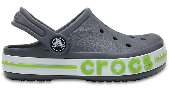 Сабо Crocs Kids Bayaband Clog Charcoal - J1 (31-32) Стопа 20,0-20,7см - Фото 1 Сабо Crocs Kids Bayaband Clog Charcoal - J1 (31-32) Стопа 20,0-20,7см - изображение 1