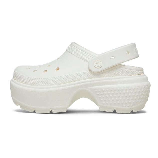 Сабо Crocs Stomp Clog White - 38-39р. (Стопа 24.1-24.8см) - Фото 4 Сабо Crocs Stomp Clog White - 38-39р. (Стопа 24.1-24.8см) - изображение 4