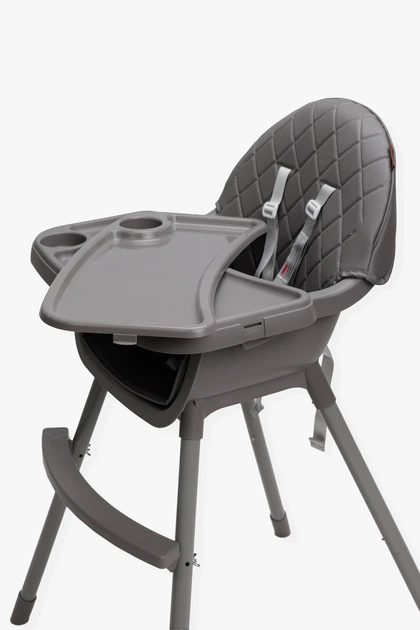 Стілець для годування дитини 2 в 1 VELANO Evo, grey - зображення 5