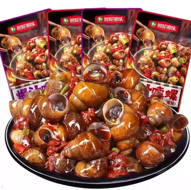 Улитки сочные и пряные по-хунански «Yincheng» | Juicy Snails-Spicy Flavor - Фото 4 Улитки сочные и пряные по-хунански «Yincheng» | Juicy Snails-Spicy Flavor - изображение 4