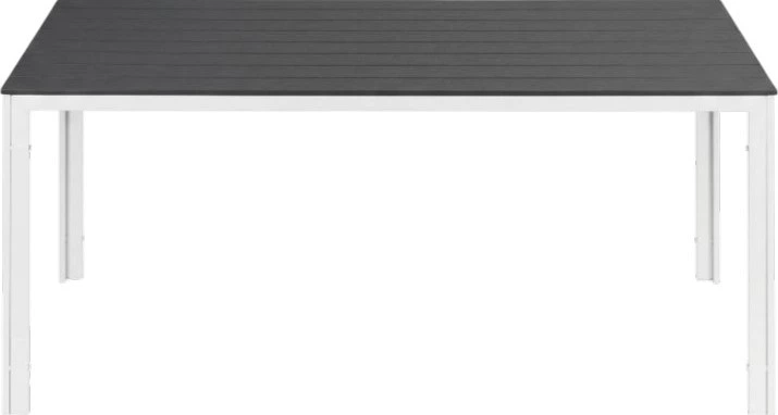 Стіл садовий Multigarden 156 x 78 см Сіро-білий - зображення 2