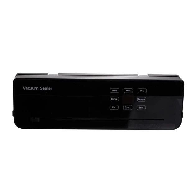 Вакууматор Yiwu HP-11-29B Black для сухих та вологих продуктів 120 Вт з перехідником та набором пакетів 10 шт (107-163-HP-11-29B) - зображення 3