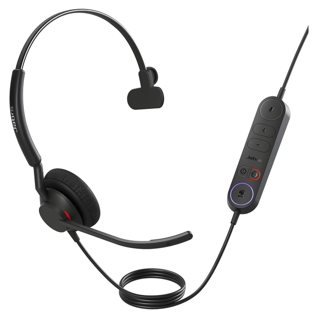 Słuchawki Jabra Engage 40 Inline Link Mono USB-C MS (5706991026122) - Zdjęcie 1 Słuchawki Jabra Engage 40 Inline Link Mono USB-C MS (5706991026122) - obraz 1