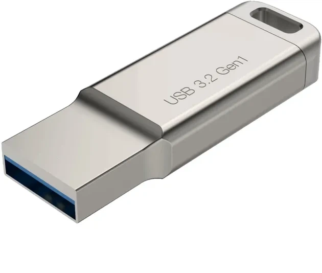 Флеш-память USB Acer UP310 128GB USB 3.2 Silver (BL.9BWWA.582) - изображение 4