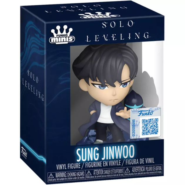 Фігурка Funko Minis Тільки я візьму новий рівень Сон Джин Ву Solo Leveling Jin Woo Sung 7 см FM SL SJW - Фото 3 Фігурка Funko Minis Тільки я візьму новий рівень Сон Джин Ву Solo Leveling Jin Woo Sung 7 см FM SL SJW - зображення 3