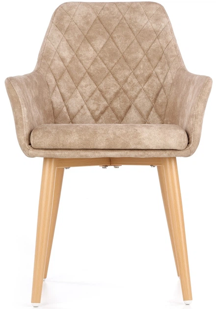 Krzesło do kuchni i salonu Halmar K287 Beżowe (5905248117860) - obraz 6