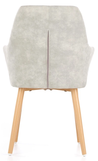 Krzesło do kuchni i salonu Halmar K287 Popielate (5905248117891) - obraz 6