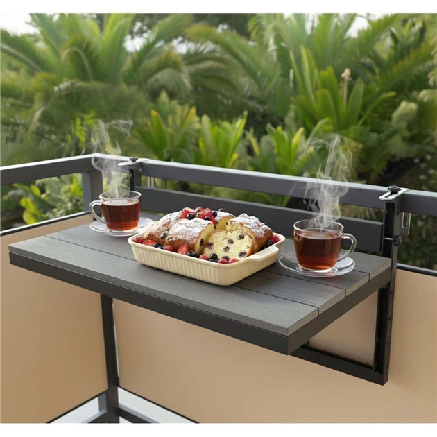 Підвісний балконний столик Springos GF0121 - зображення 8