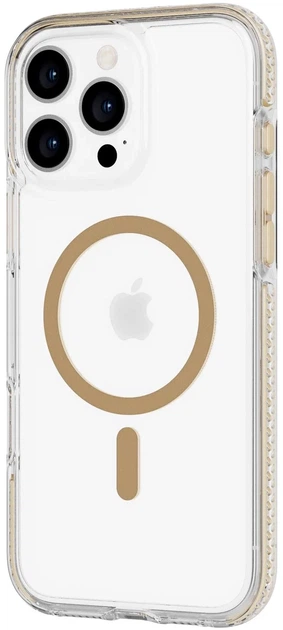 Панель Tech21 EvoCrystal MagSafe для Apple iPhone 16 Pro Max Gold (5056586740620) - зображення 2