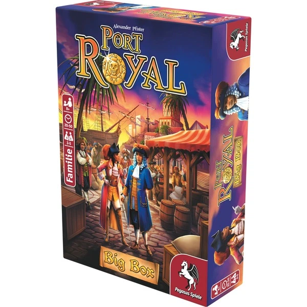 Gra planszowa Karciana Pegasus Port Royal Big Box 18148G (4250231728914) - obraz 3