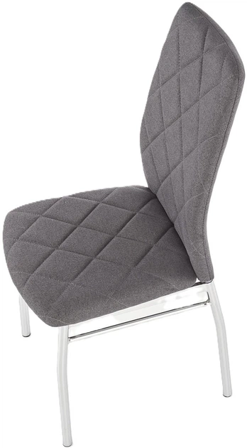 Стілець для кухні та вітальні Halmar K309 Темно-сірий (5905248118157) - зображення 5