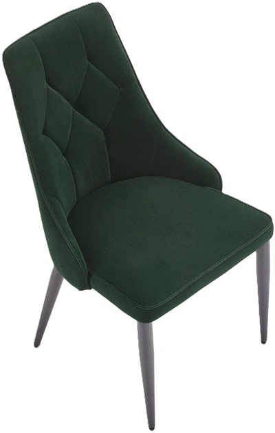 Стілець для кухні та вітальні Halmar K365 Темно-зелений (5905248118768) - зображення 4