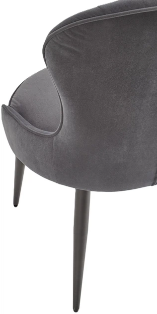 Krzesło do kuchni i salonu Halmar K366 Popielate (5905248118805) - obraz 5