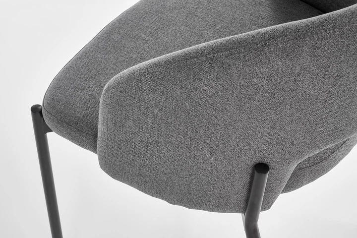 Krzesło do kuchni i salonu Halmar K373 Popielate (5905248118881) - obraz 9