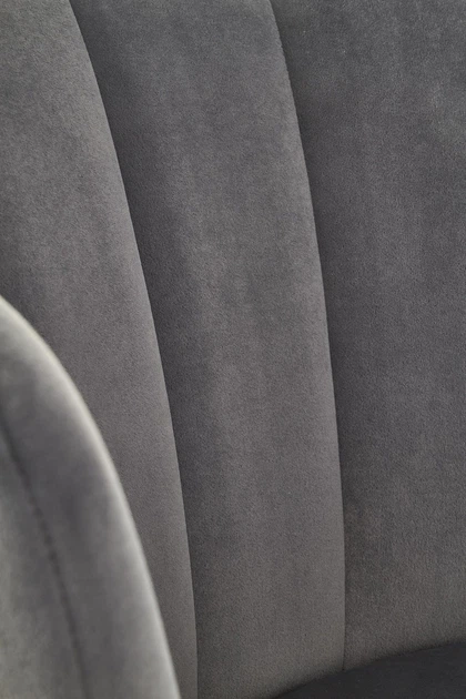 Стілець для кухні та вітальні Halmar K386 Сірий (5905248119093) - зображення 9