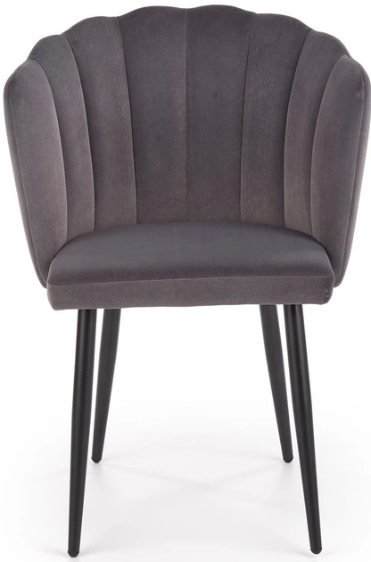 Стілець для кухні та вітальні Halmar K386 Сірий (5905248119093) - зображення 11