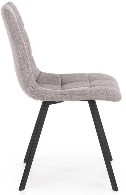 Krzesło do kuchni i salonu Halmar K402 Popielate (5905248119352) - obraz 5