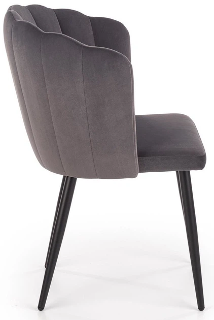 Стілець для кухні та вітальні Halmar K386 Сірий (5905248119093) - зображення 13