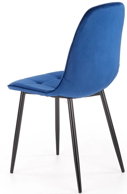 Стілець для кухні та вітальні Halmar K417 Темно-синій (5905248119574) - зображення 2