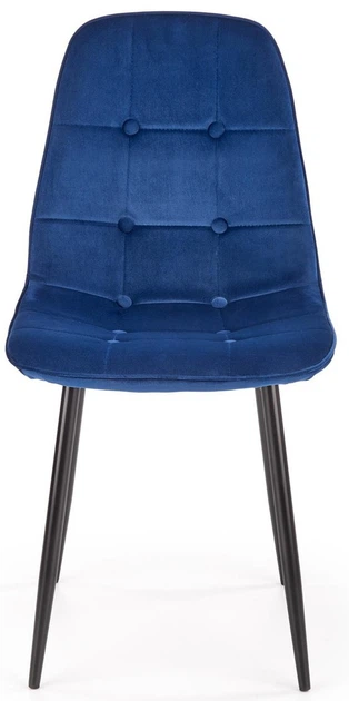 Стілець для кухні та вітальні Halmar K417 Темно-синій (5905248119574) - зображення 4