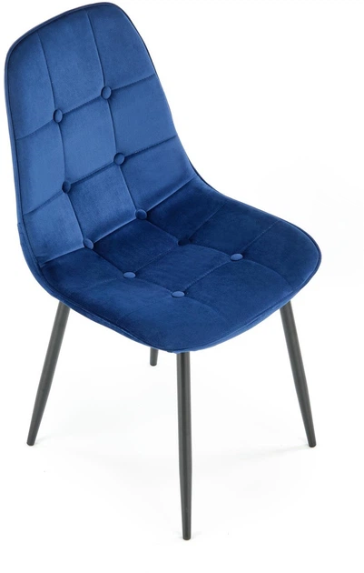Стілець для кухні та вітальні Halmar K417 Темно-синій (5905248119574) - зображення 7