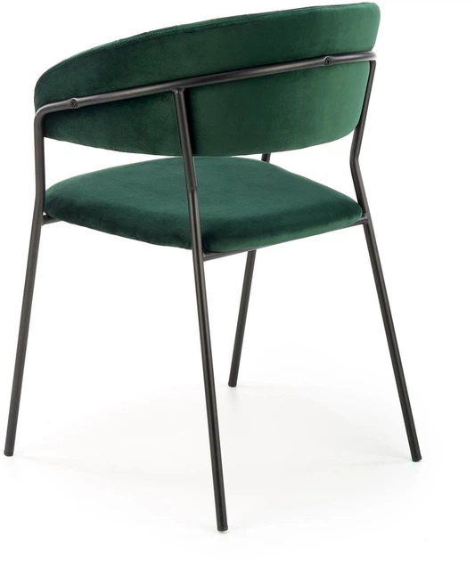 Стілець для кухні та вітальні Halmar K426 Темно-зелений (5905248119710) - зображення 6