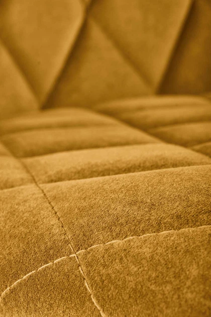 Krzesło do kuchni i salonu Halmar K450 Musztardowe (5905248119741) - obraz 4