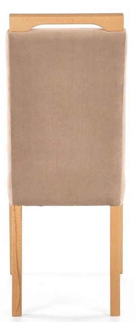 Krzesło do kuchni i salonu Halmar Clarion Jasnobrązowe/Dąb miodowy (5905248133075) - obraz 4