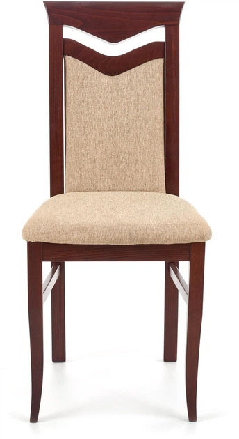 Стілець для кухні та вітальні Halmar Citrone Кремовий/Темний горіх (5905248128712) - зображення 5