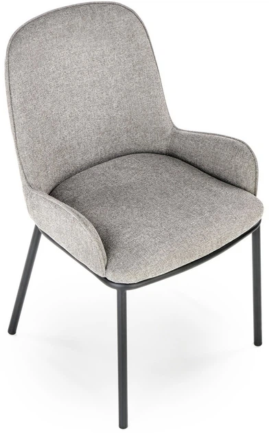 Krzesło do kuchni i salonu Halmar K481 z podłokietnikami Popielate (5905248121140) - obraz 9