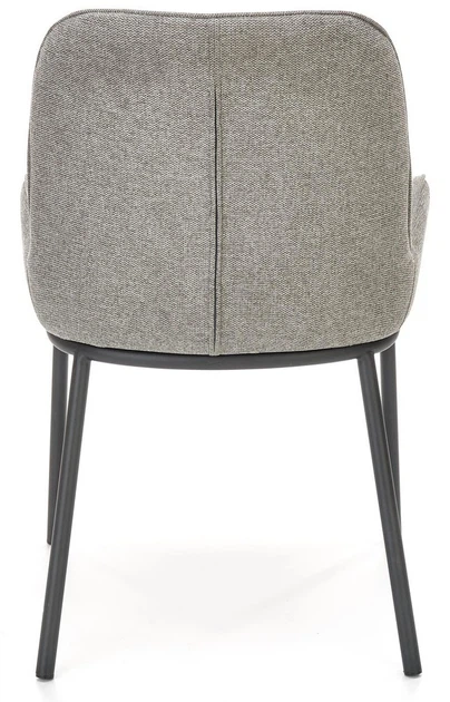 Krzesło do kuchni i salonu Halmar K481 z podłokietnikami Popielate (5905248121140) - obraz 10