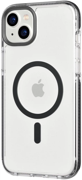 Панель Tech21 EvoCrystal MagSafe для Apple iPhone 14/15 Plus Graphite Black (5056586702796) - зображення 2