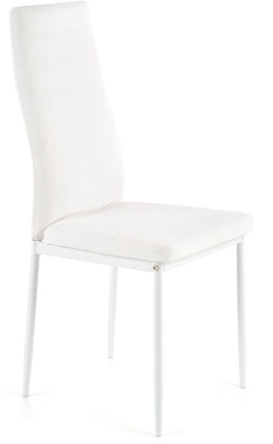 Стілець для кухні та вітальні Halmar K70 з екошкіри Білий (5905248121324) - зображення 3