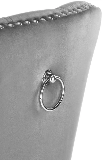 Стілець для кухні та вітальні Halmar Miya Сірий (5905248121584) - зображення 4